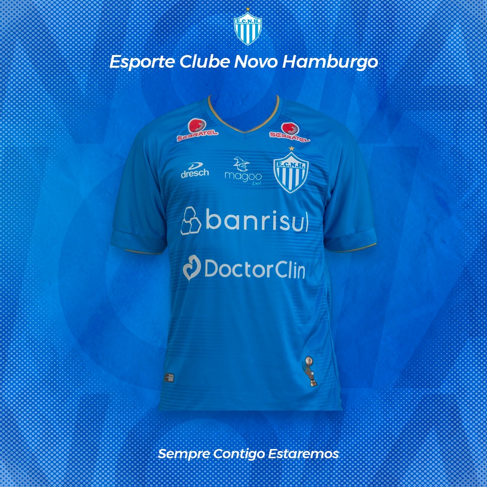 Camiseta Oficial E.C. Novo Hamburgo Jogo 2 - 2023